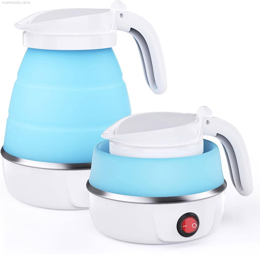 Foldable Electric Kettle, Electric-YOURPROWELLNESS LLC