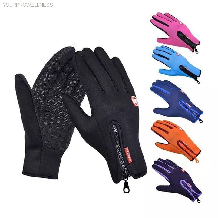 Winter Gloves With Fleece-YOURPROWELLNESS LLC