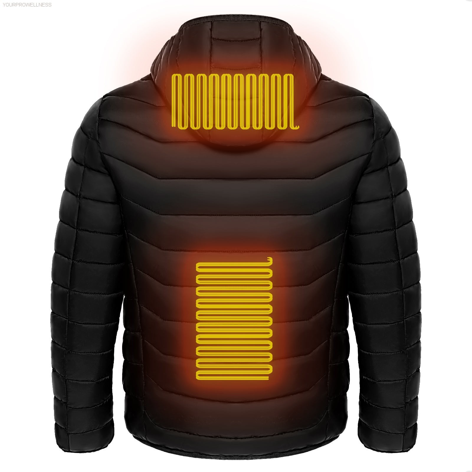 Heated Puffer Jacket-YOURPROWELLNESS LLC