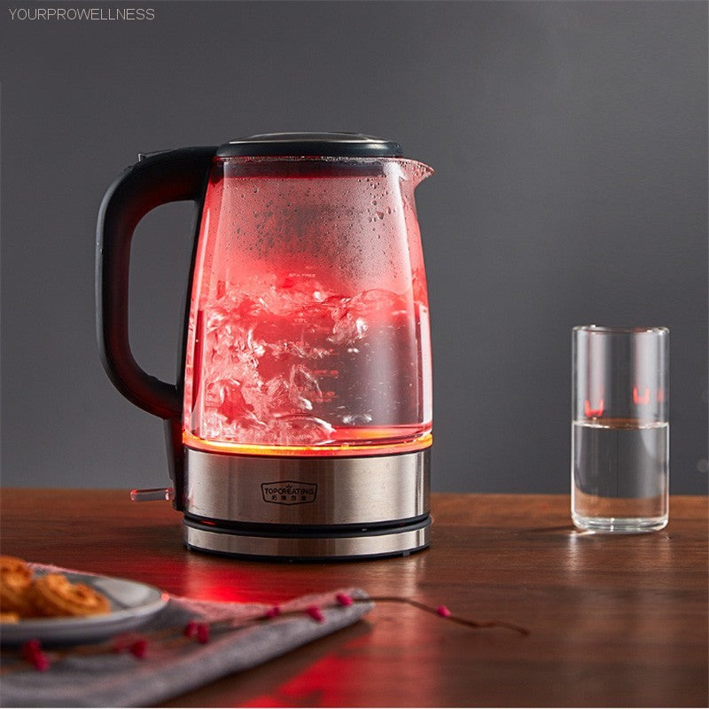 Office Household Glass Electric Kettle-YOURPROWELLNESS LLC