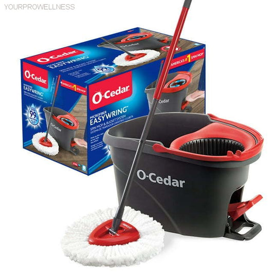 EasyWring Spin Mop & Bucket System-YOURPROWELLNESS LLC